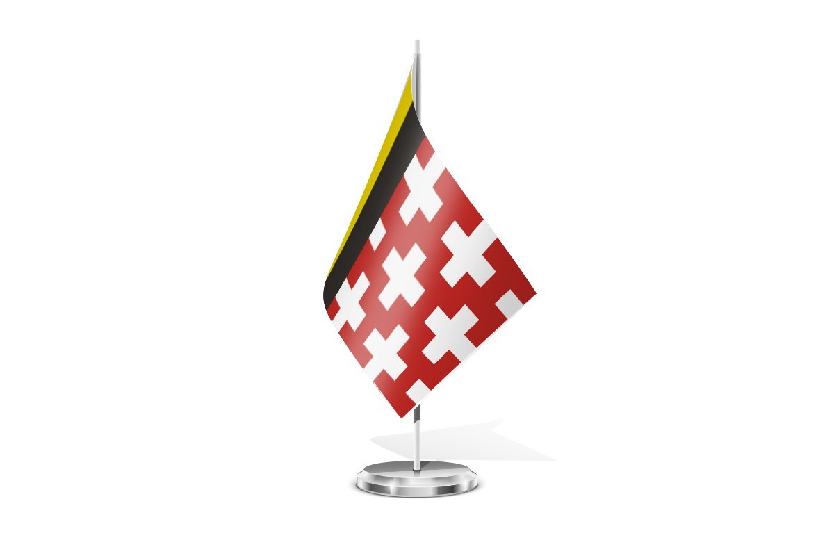 Bandera de mesa de Montagut i Oix | BPH