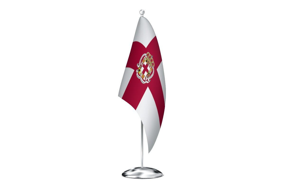 Bandera de despacho de Almeria de alta calidad