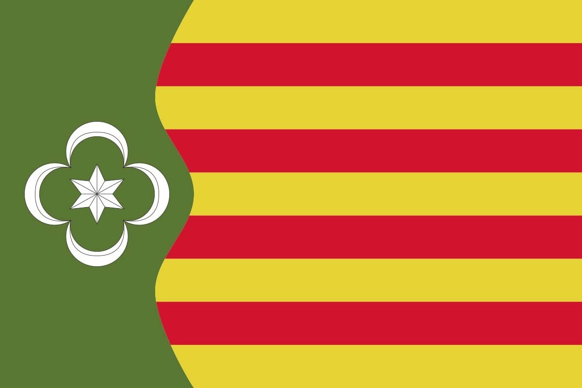 Bandera de mesa de Pardines | BPH Bandera de mesa de Pardines | BPH