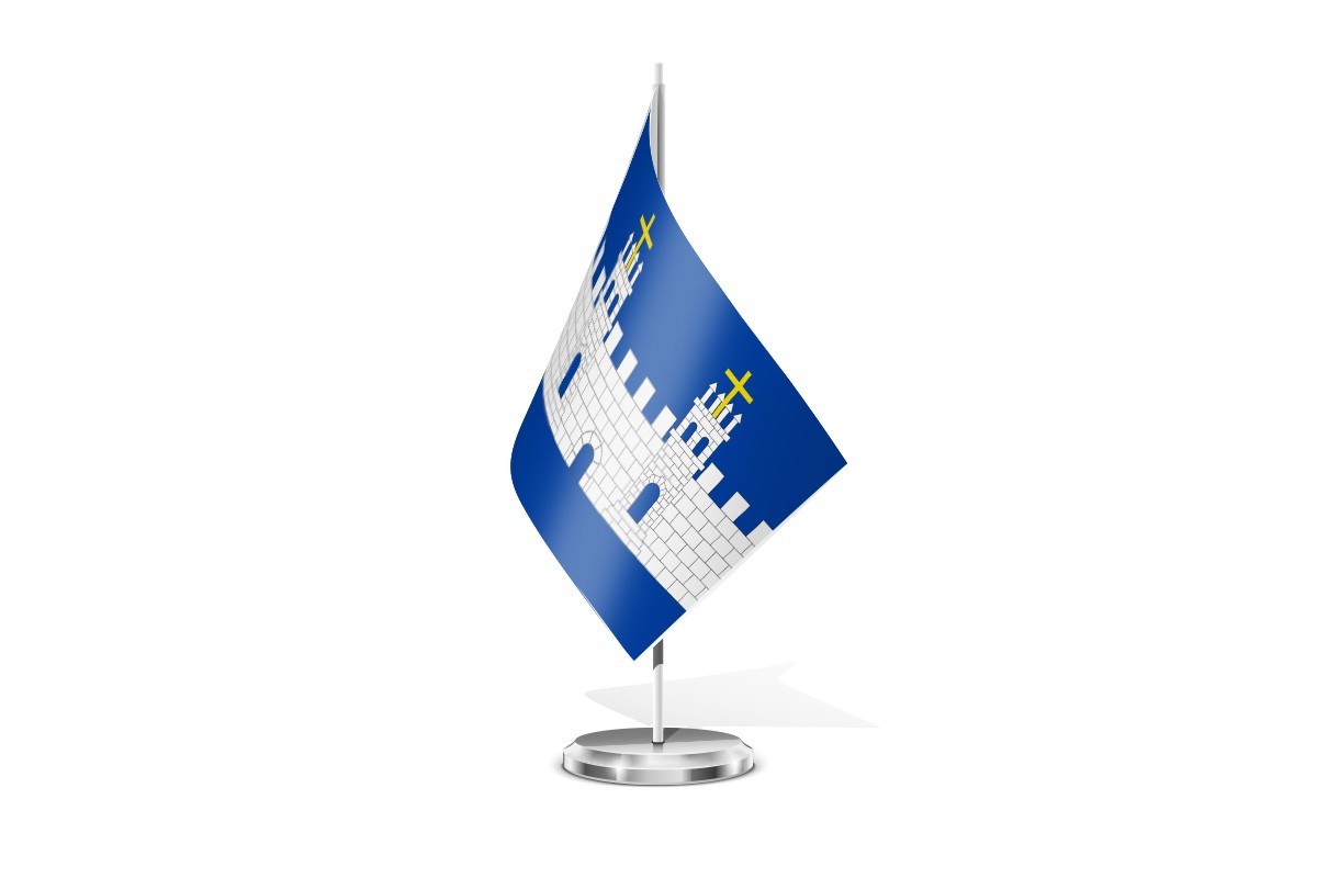 Bandera de mesa de Pla de Santa Maria | BPH Bandera de mesa de Pla de Santa Maria | BPH