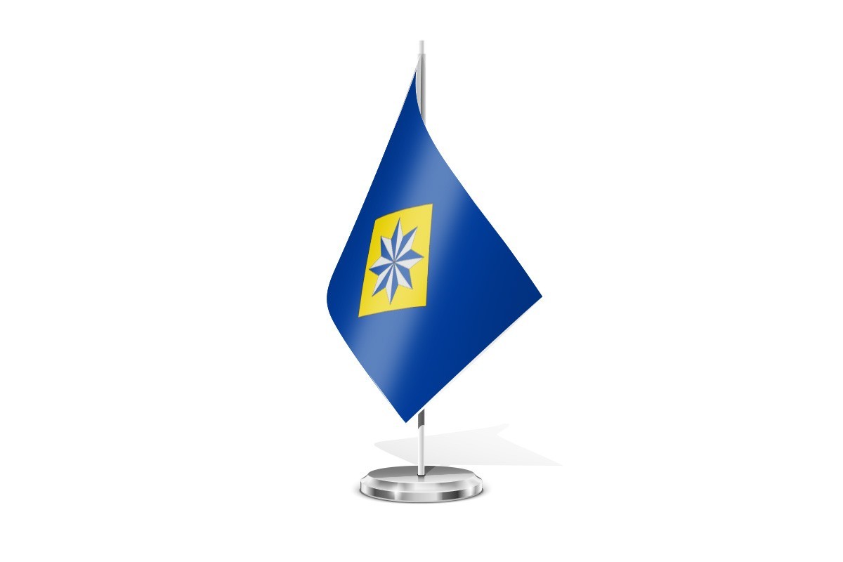 Bandera de mesa de Pradell de la Teixeta | BPH Bandera de mesa de Pradell de la Teixeta | BPH