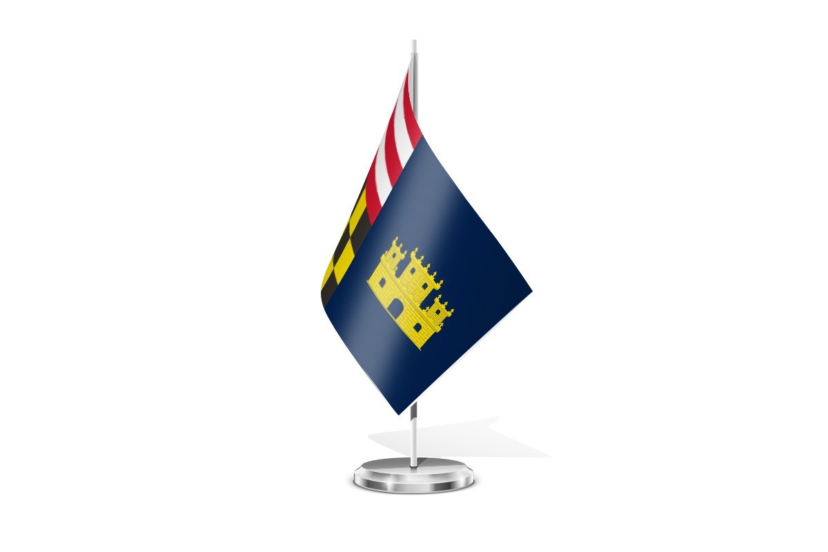 Bandera de mesa de Rocafort de Queralt | BPH