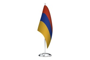 Bandera de despacho de Armenia sin escudo de alta calidad 123