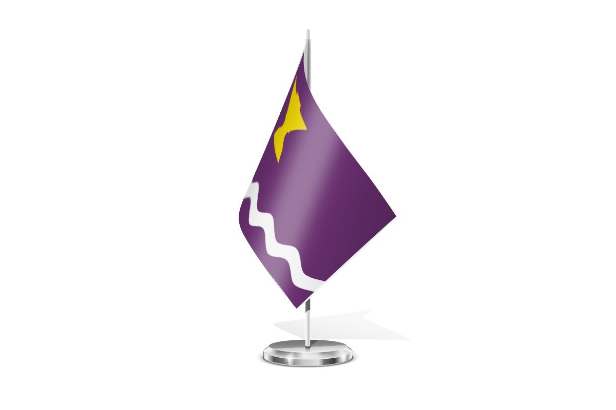 Bandera de mesa de Sant Adrià de Besòs | BPH Bandera de mesa de Sant Adrià de Besòs | BPH