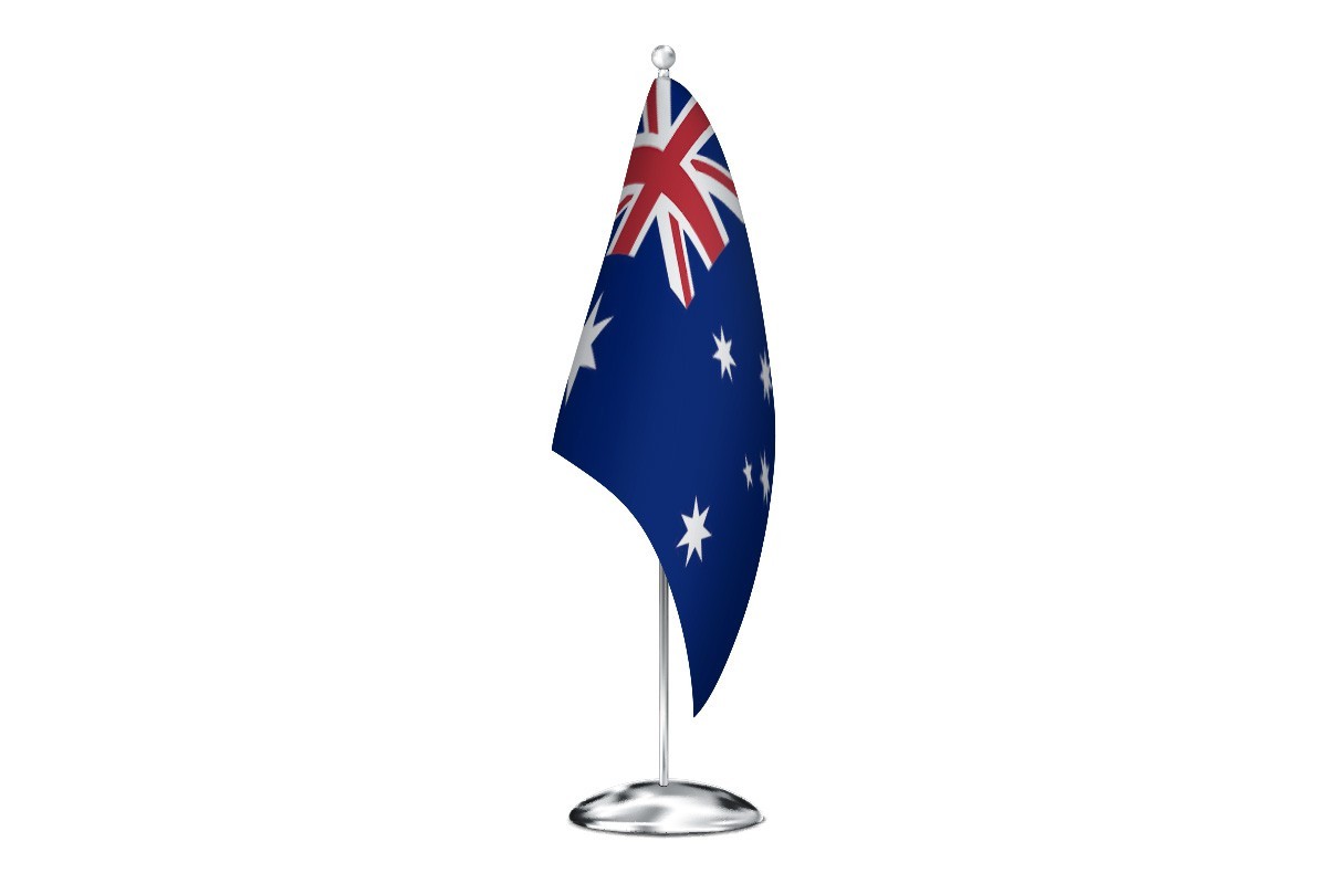 Bandera de despacho de Australia de alta calidad