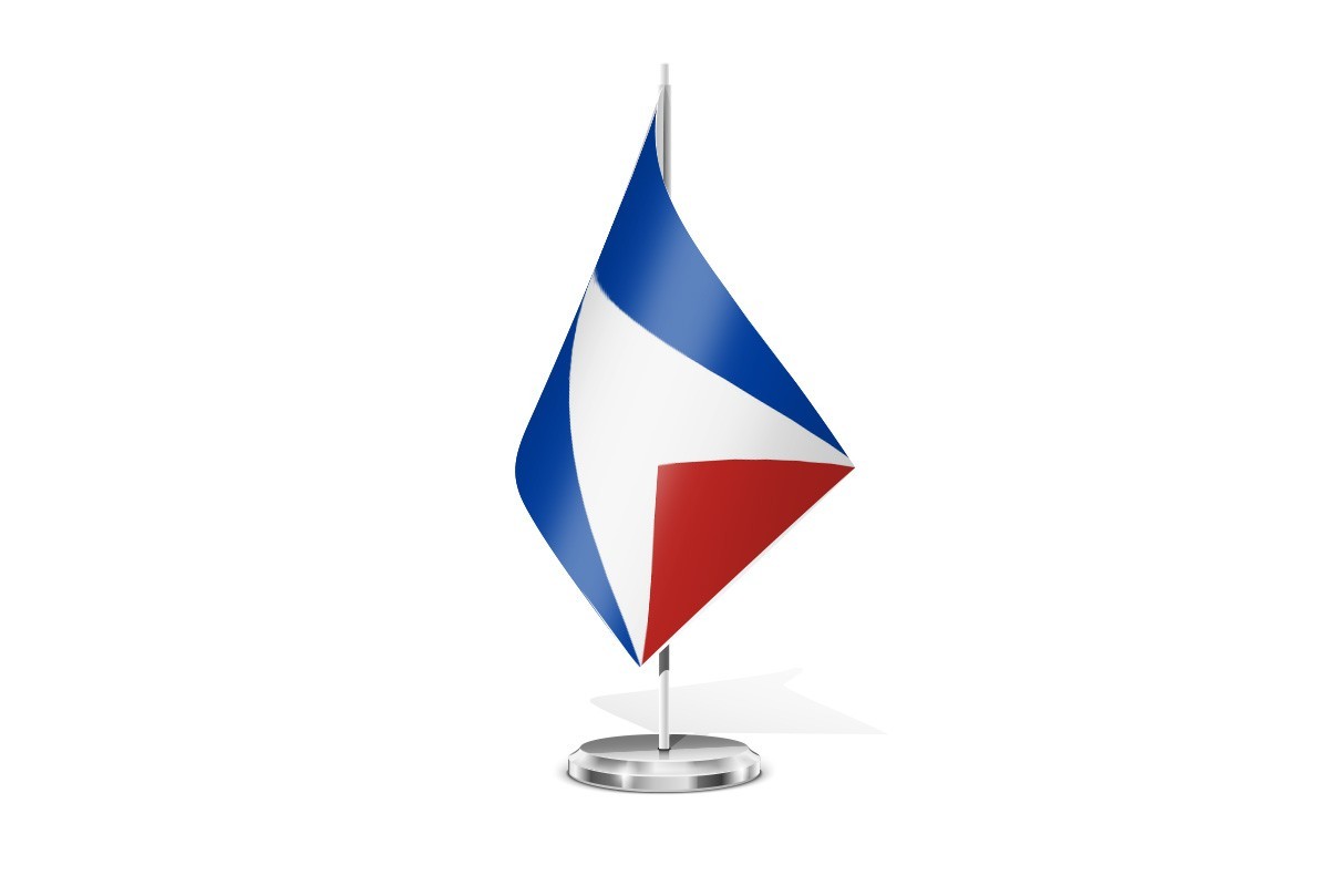 Bandera de mesa de Sant Boi de Llobregat | BPH