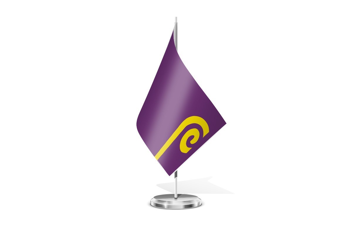 Bandera de mesa de Sant Boi de Lluçanès | BPH Bandera de mesa de Sant Boi de Lluçanès | BPH