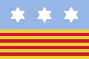 Bandera de mesa de Sant Feliu de Pallerols | BPH