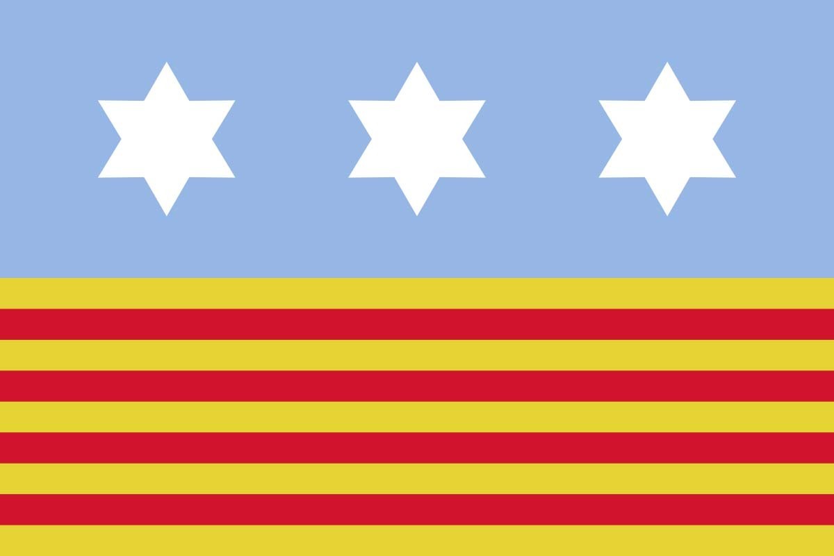 Bandera de mesa de Sant Feliu de Pallerols | BPH