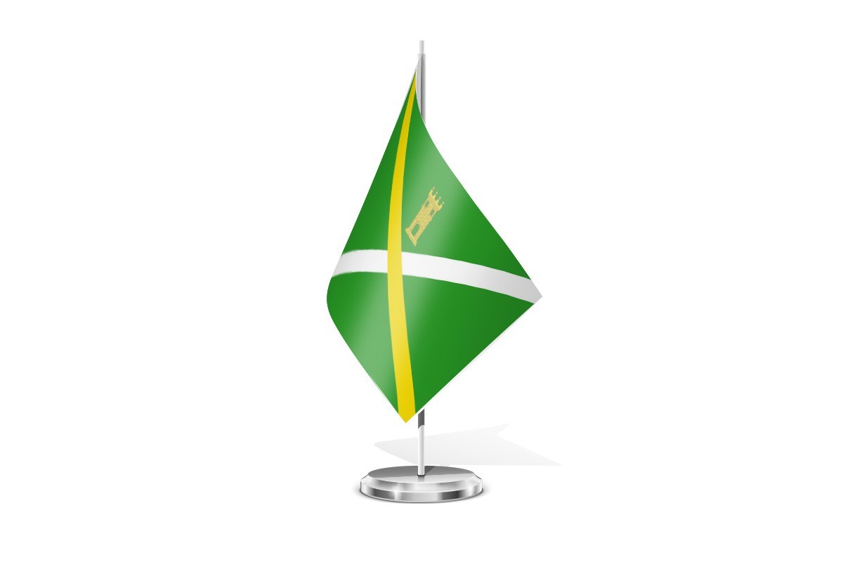 Bandera de mesa de Sant Pere de Torelló | BPH Bandera de mesa de Sant Pere de Torelló | BPH