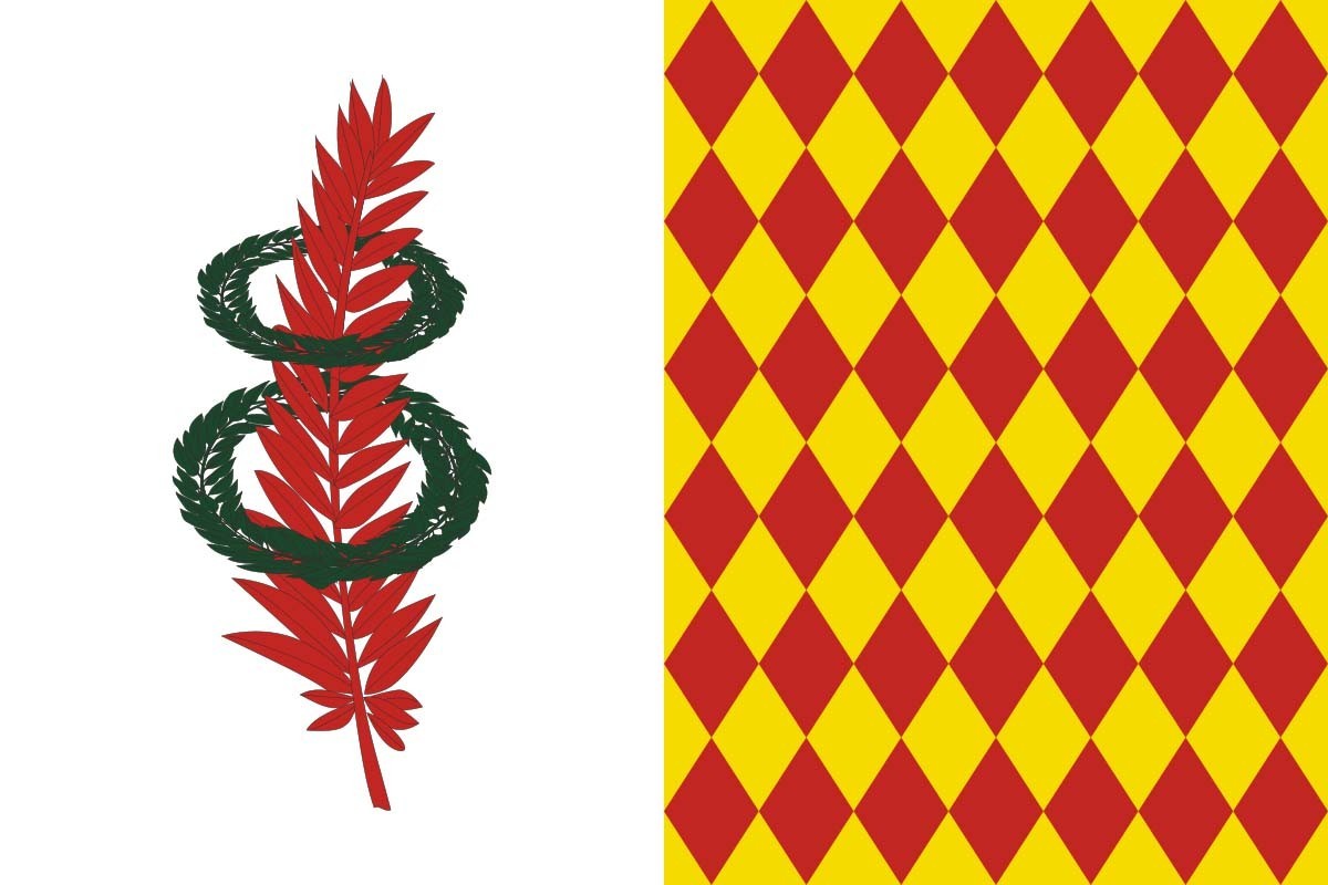 Bandera de mesa de Sant Quirze Safaja | BPH