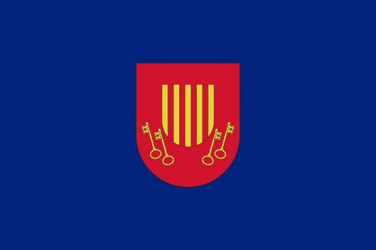 Bandera de mesa de Santa Cristina d'Aro | BPH