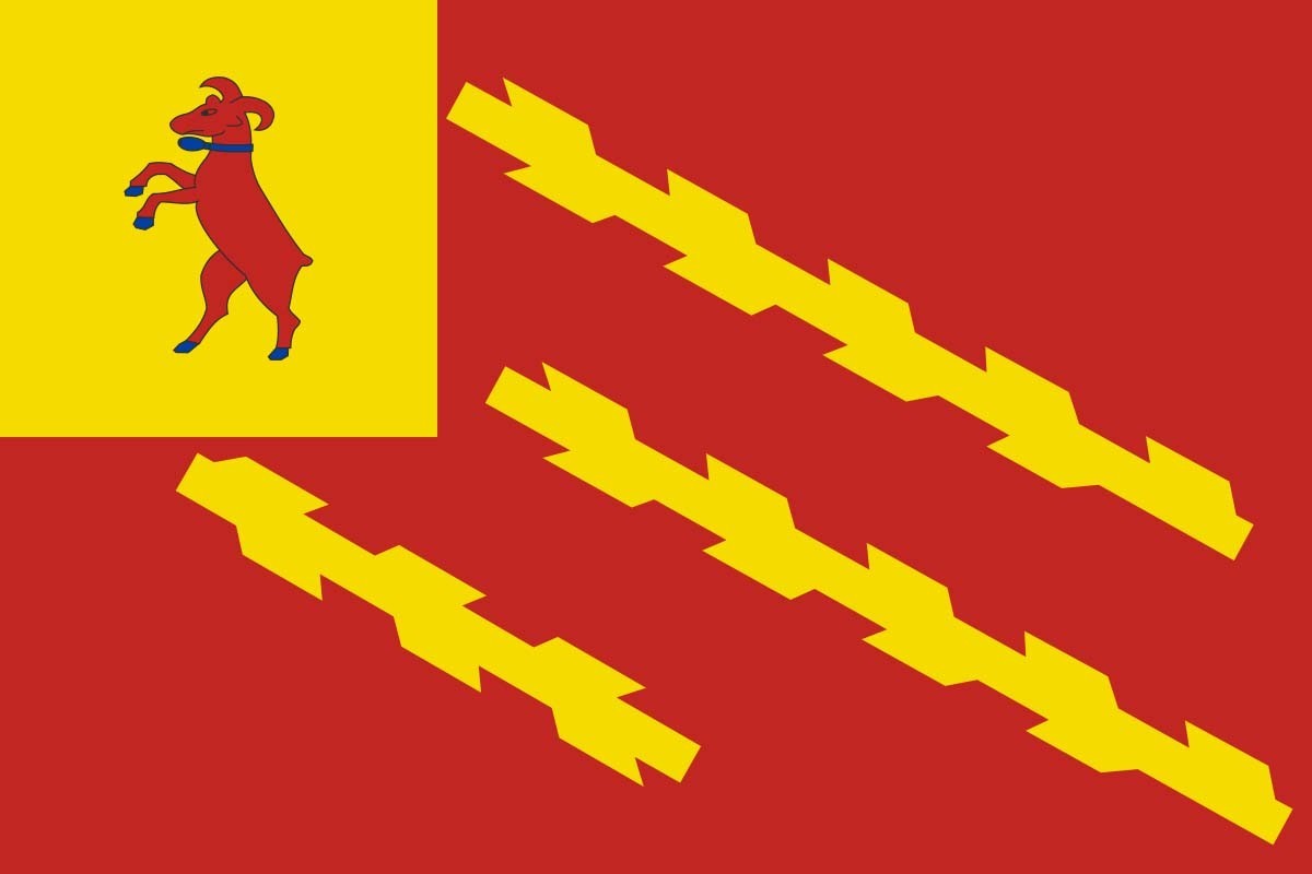 Bandera de mesa de Senterada | BPH