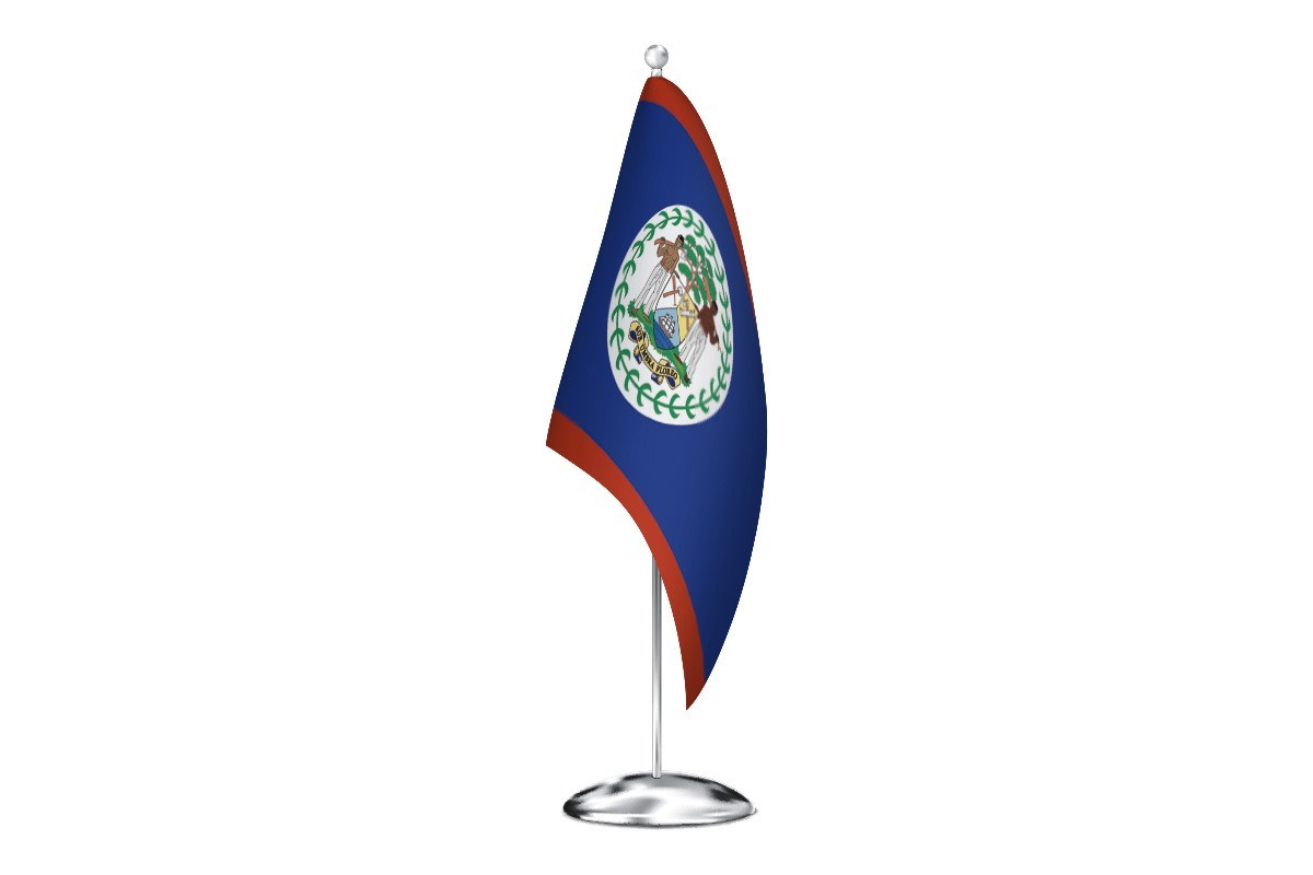 Bandera de despacho de Belice de alta calidad
