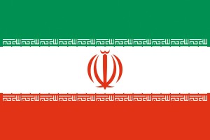 Bandera de Iran de alta calidad para exterior 123