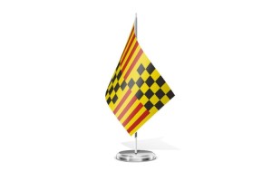 Bandera de mesa de Tàrrega | BPH 123