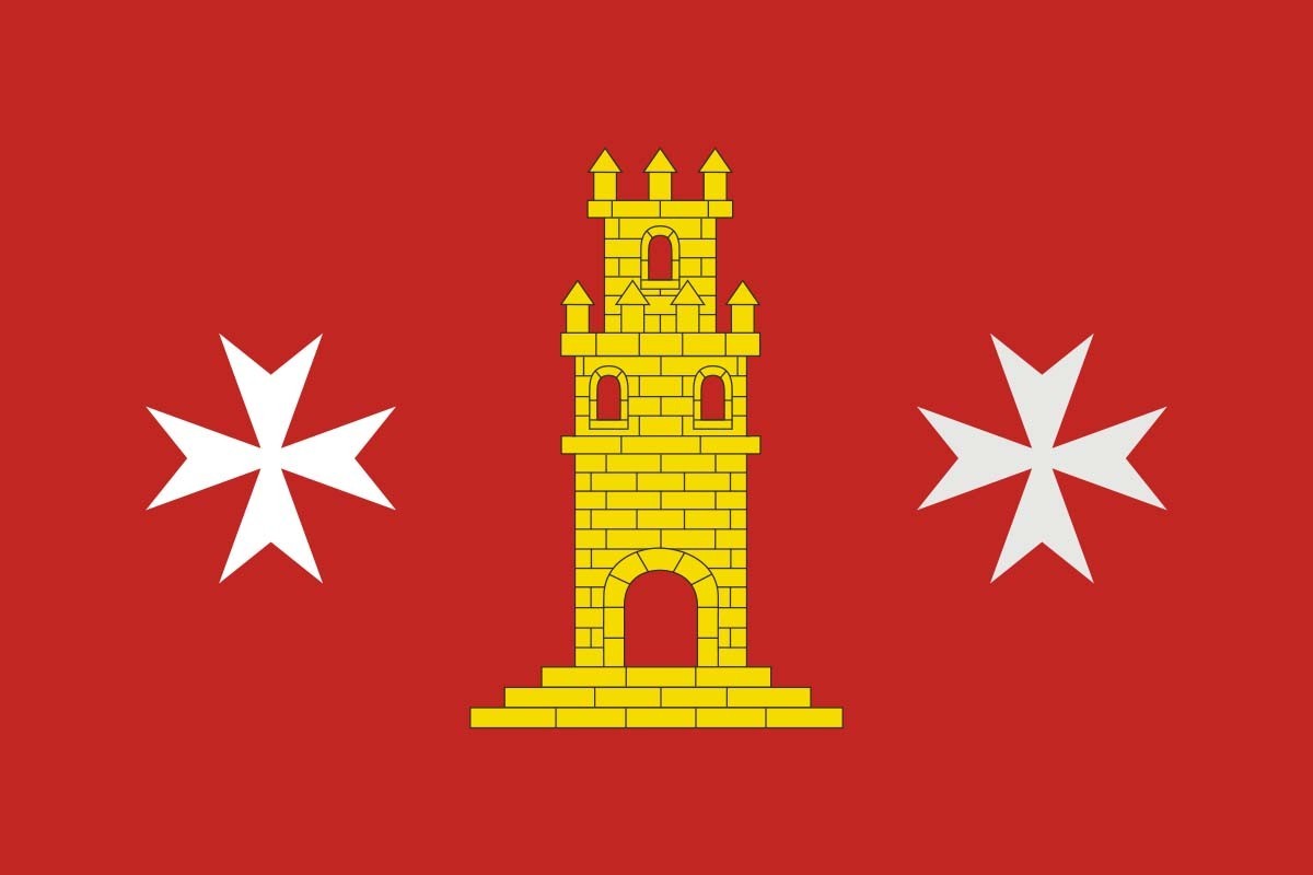 Bandera de mesa de Torrelameu | BPH