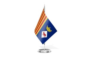 Bandera de mesa de Vacarisses | BPH 123