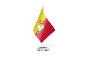 Bandera de mesa de Vallclara | BPH 123