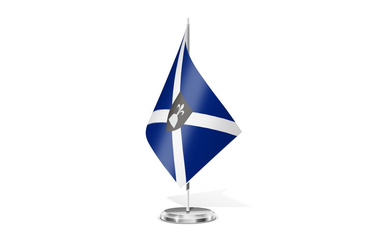 Bandera de mesa de Vallgorguina | BPH Bandera de mesa de Vallgorguina | BPH