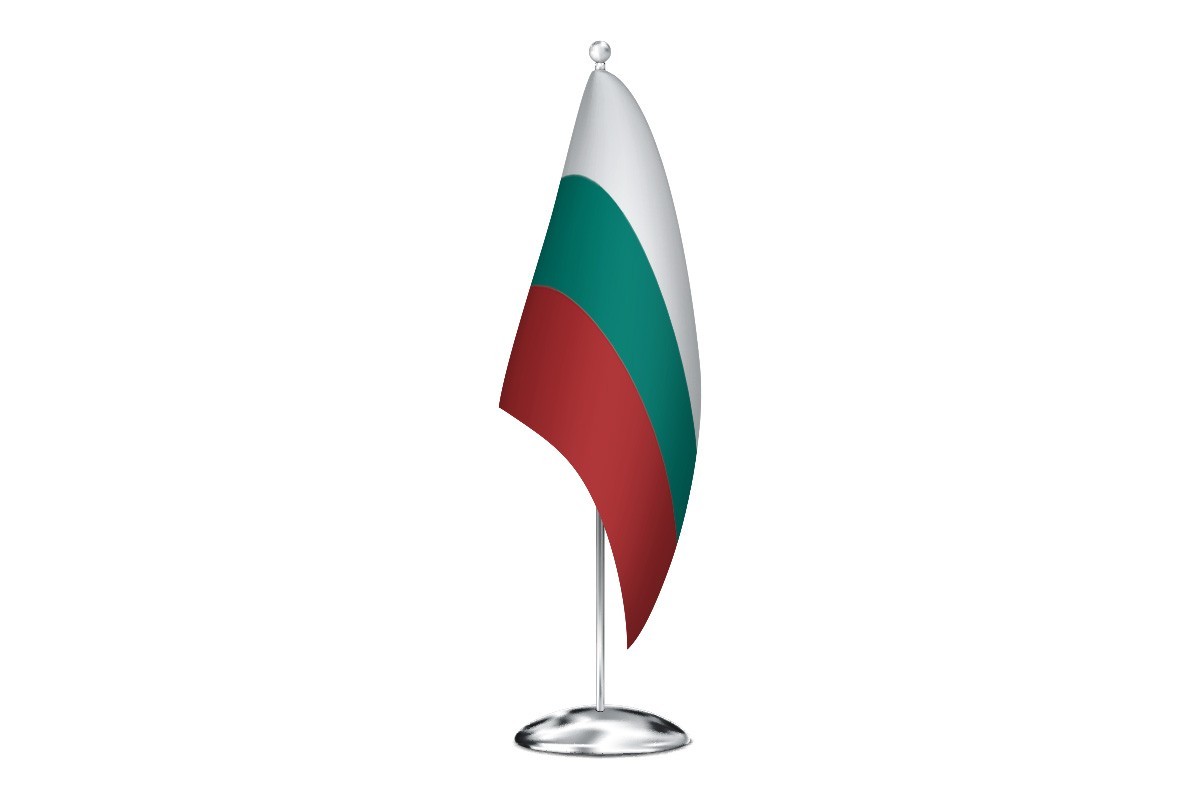 Bandera de despacho de Bulgaria de alta calidad