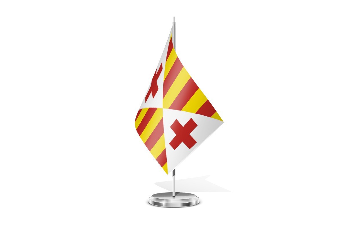 Bandera de mesa de Vic | BPH Bandera de mesa de Vic | BPH