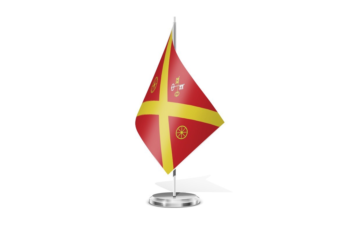 Bandera de mesa de Vilamalla | BPH