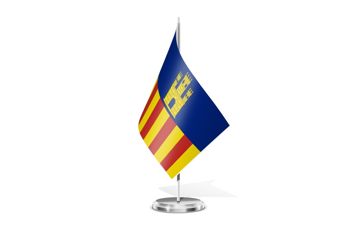 Bandera de mesa de Vilanova i la Geltrú | BPH