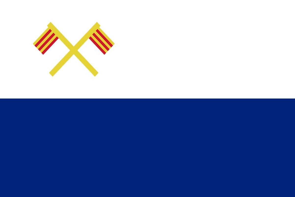 Bandera de despacho de Vilajuïga de alta calidad | BPH