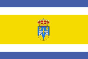 Bandera de Cumbres de San Bartolomé de alta calidad para 123