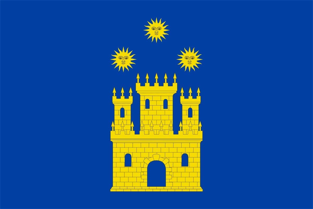 Bandera de Castellterçol de alta calidad para exterior | BPH