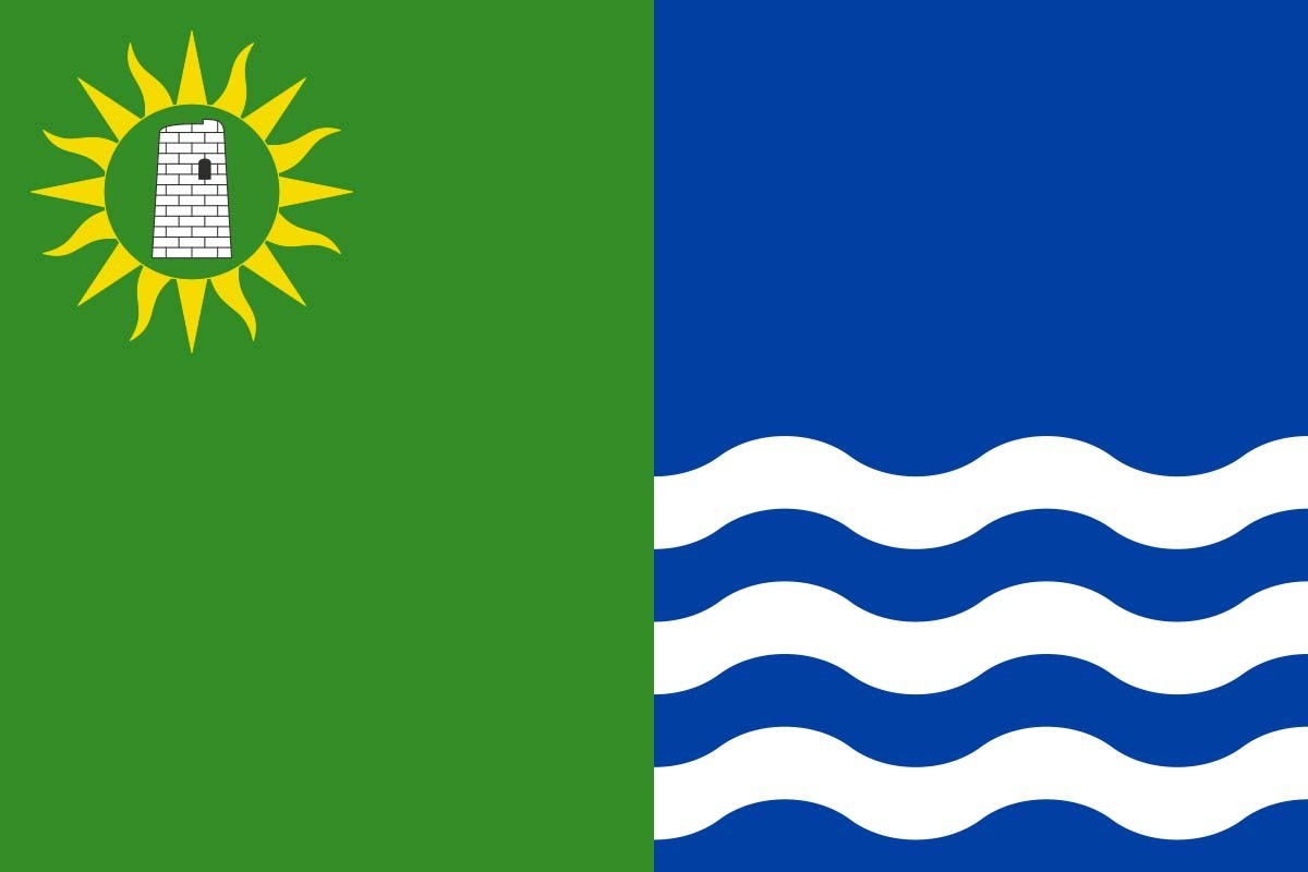 Bandera de Torrenueva de alta calidad para exterior Bandera de Torrenueva de alta calidad para exterior