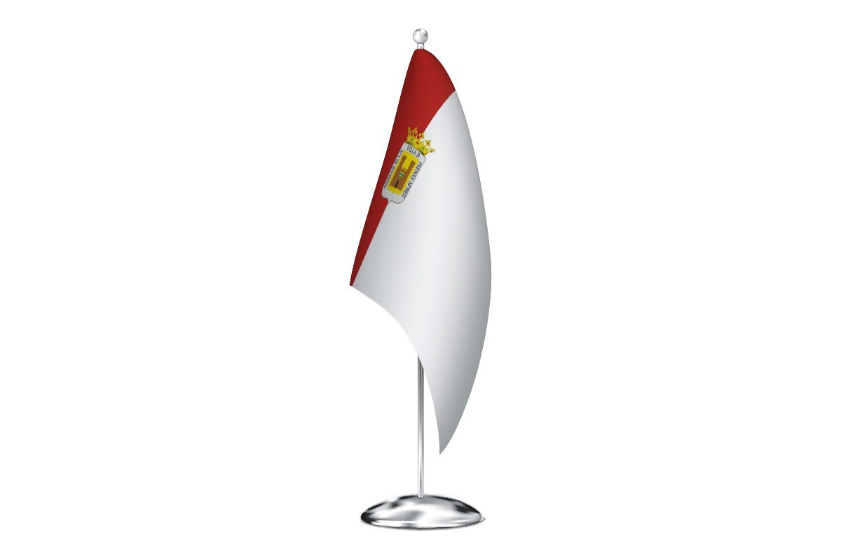 Bandera de despacho de Fernan Nuñez de alta calidad