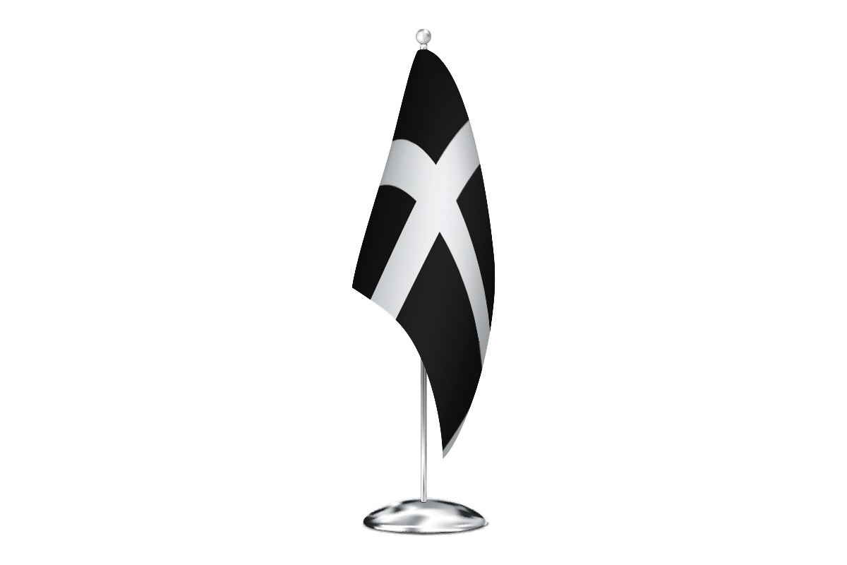 Bandera de despacho de Cornualles de alta calidad