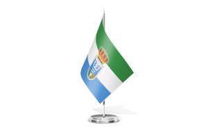 Bandera de mesa de Serrato 123