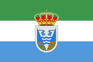 Bandera de mesa de Serrato Bandera de mesa de Serrato