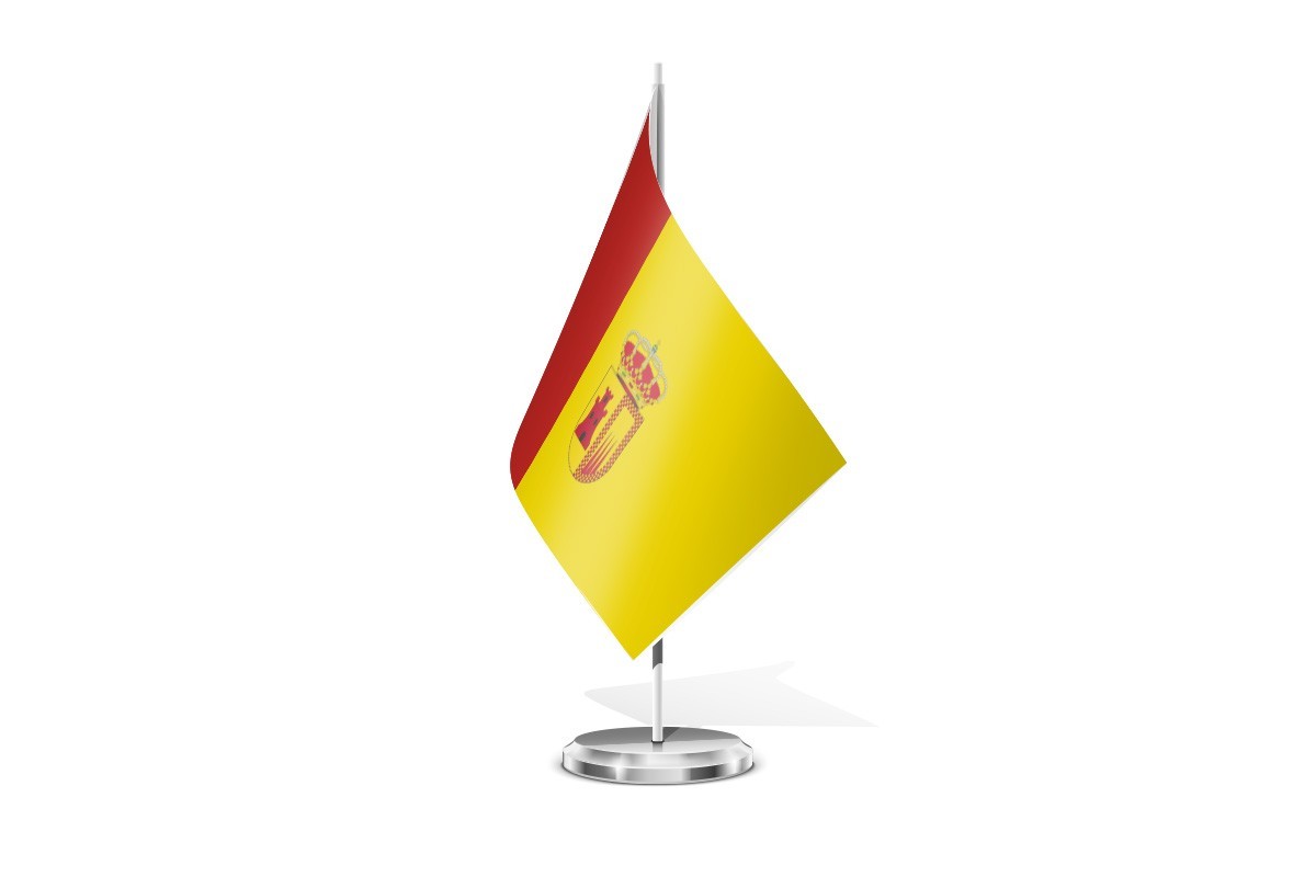 Bandera de mesa de Torre Cardela