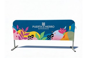 Cubre vallas personalizado 123