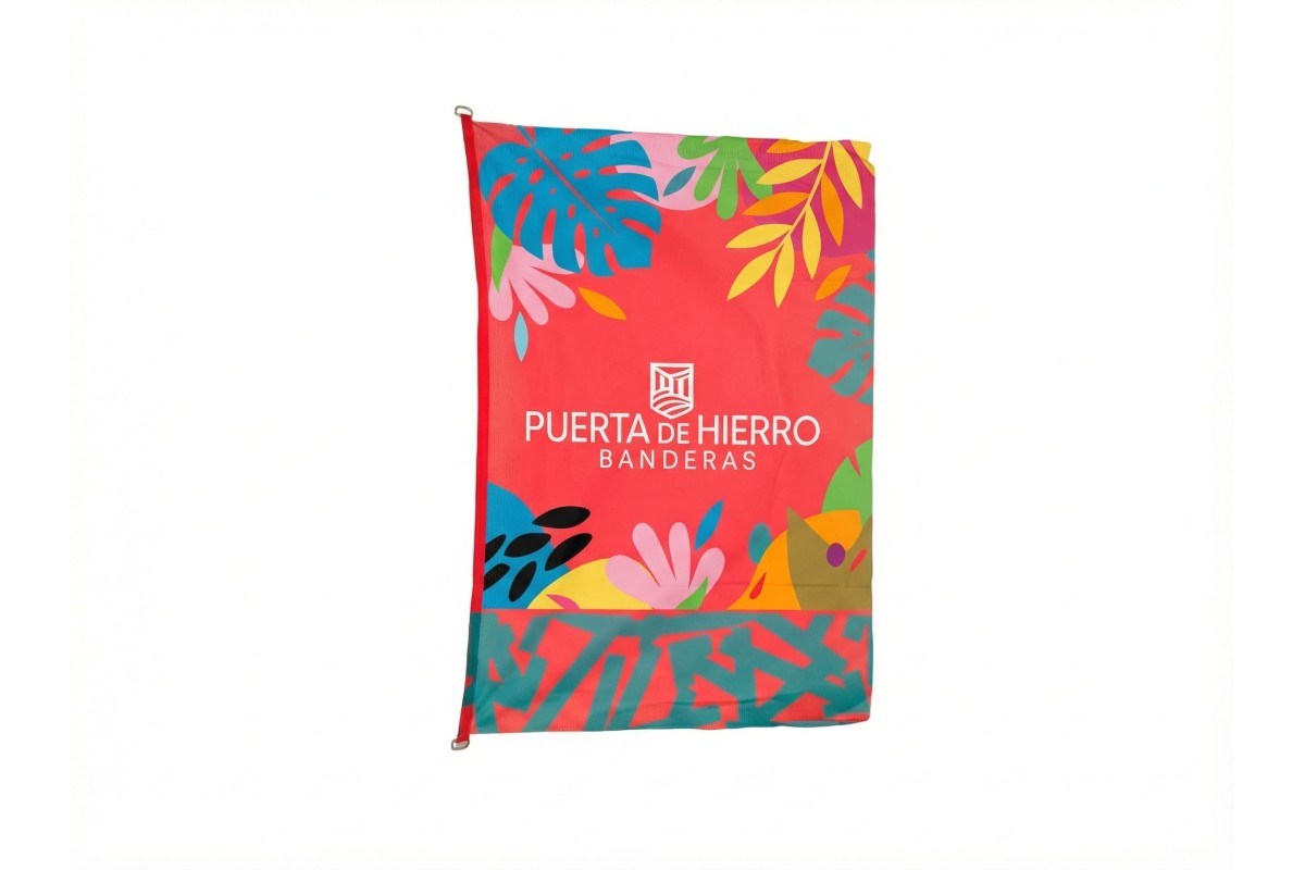 Bandera Agujereada personalizada