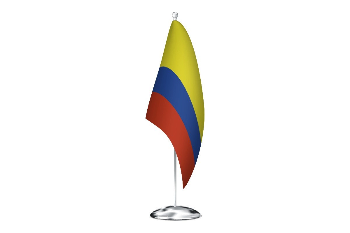Bandera de despacho de Ecuador sin escudo de alta calidad
