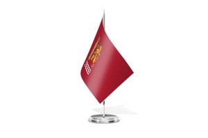 Bandera de mesa de Badajoz 123