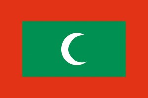 Bandera de Islas Maldivas de alta calidad para exterior 123