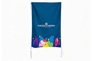 Bandera para balcón personalizada 70x100 123