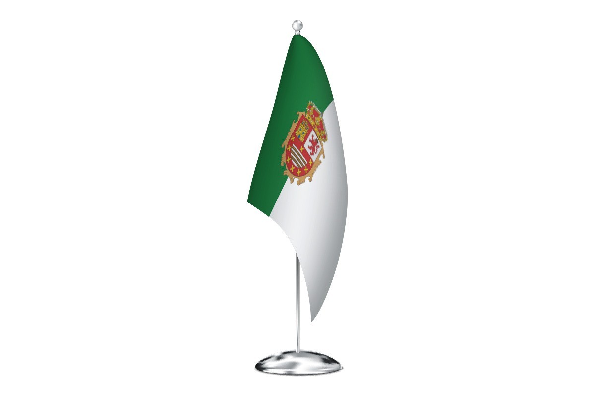 Bandera de despacho de Fuerteventura de alta calidad