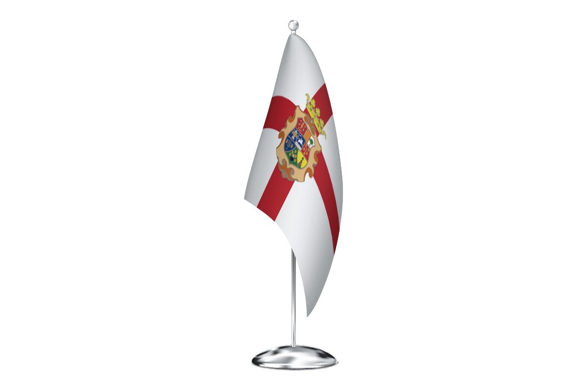 Bandera de despacho de Huesca provincia a de alta calidad