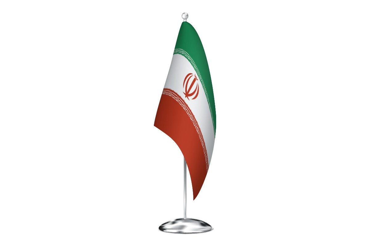 Bandera de despacho de Iran de alta calidad