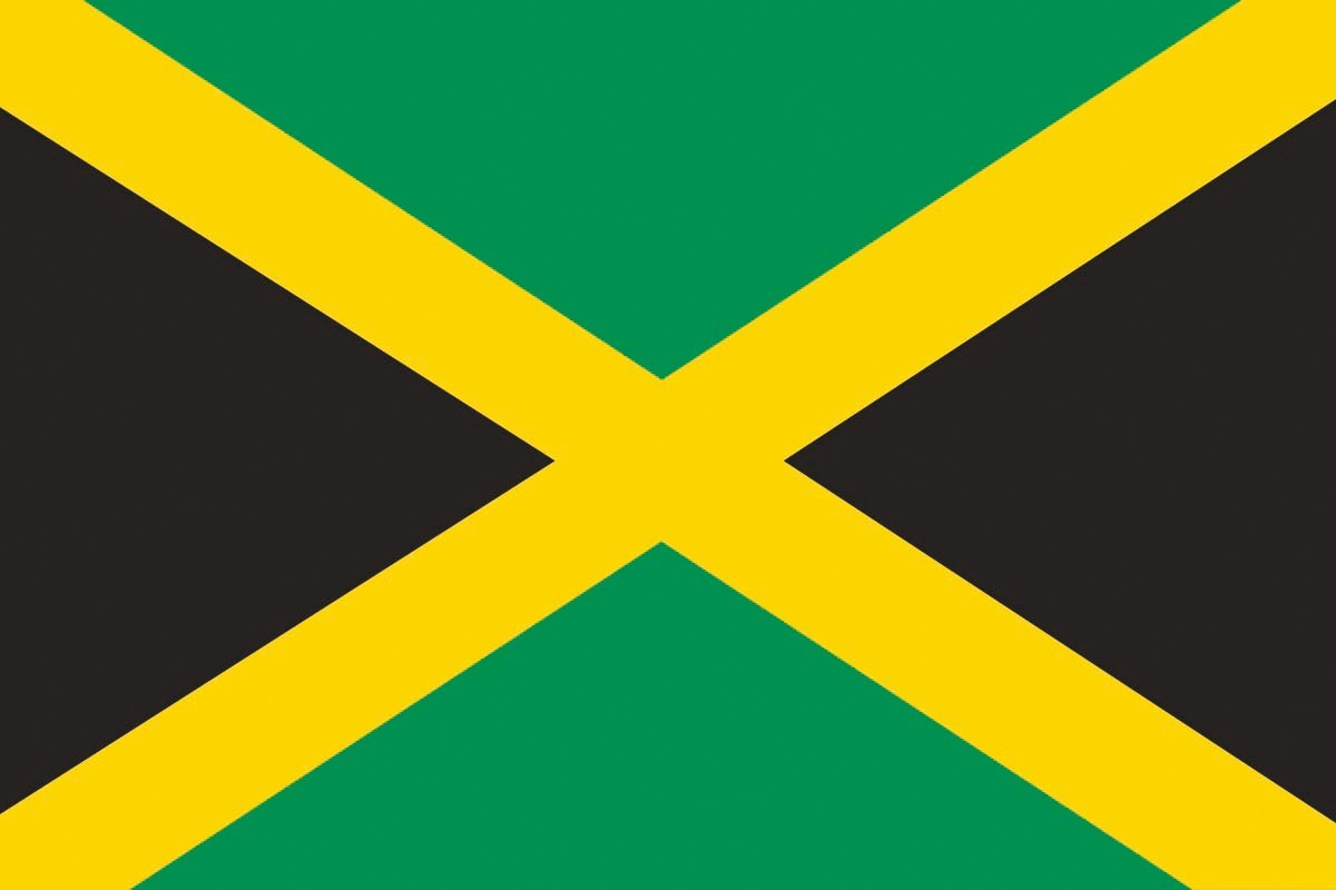 Bandera de Jamaica de alta calidad para exterior Bandera de Jamaica de alta calidad para exterior