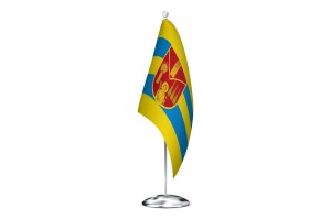 Bandera de despacho de Villacarralón de alta calidad 123