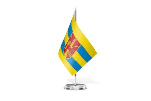 Bandera de mesa de Villacarralón 123