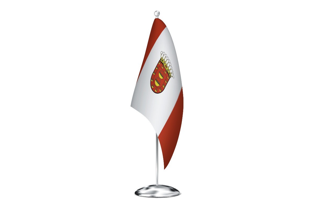 Bandera de despacho de La Gomera de alta calidad